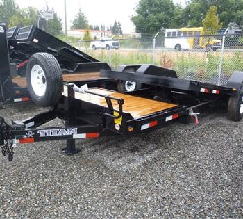 2016 Titan 4 + 16 Tilt Bed Trailer - 1...