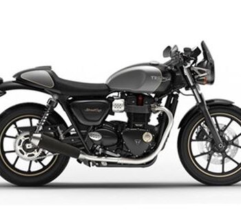 2017 Triumph Street Cup Jet Black/Silv...