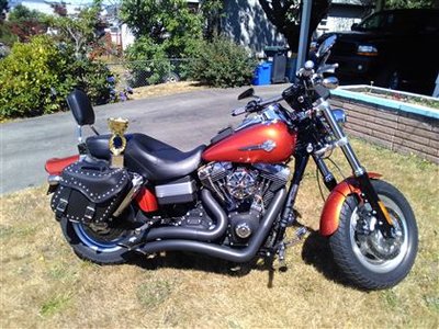 2011 Harley-Davidson Dyna Fat Bob FXDF Sedona Orange