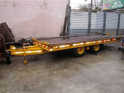 1968 Miller Flatdeck Trailer