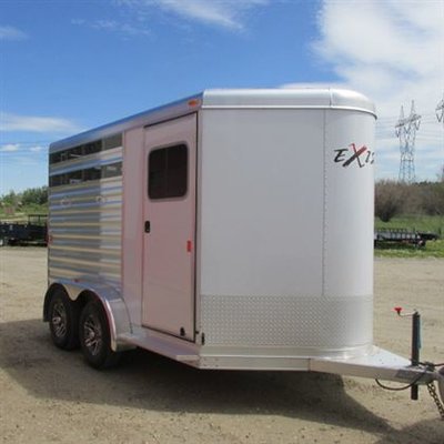 2018 Exiss 2018 Exiss 2 Horse Slant Load CX All Aluminum T...