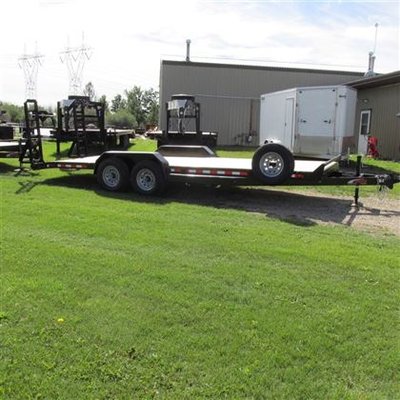 2016 Mirage 2016 Mirage 7X22 Utility Flat Deck Trailer w. S...