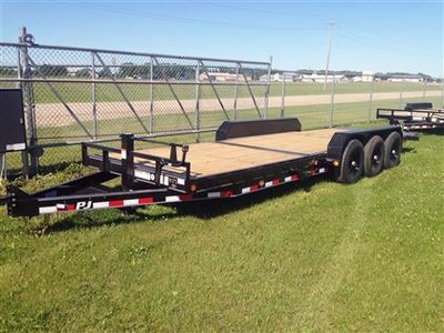 2017 PJ Trailers 2239; x 6quot; Channel, Tripple Axle Equipment ...