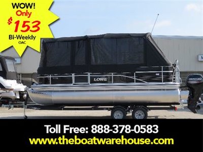 2017 Lowe Boats SS210 Mercury 150HP Trailer Full Enclosure Tri-...