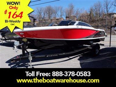 2017 Four Winns H190SS Mercruiser 250HP Trailer Ext Platform