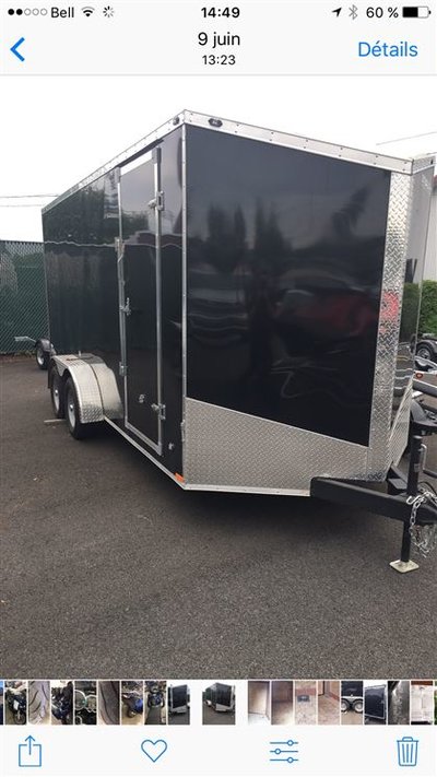 2017 Stealth Trailers 7X16