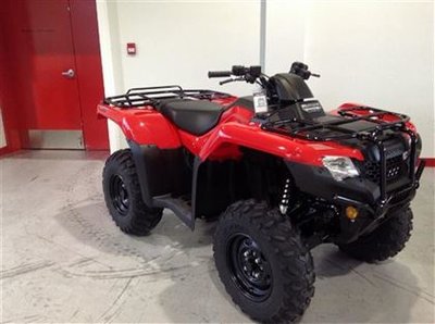 2017 Honda TRX420 Rancher DCT IRS EPS Red