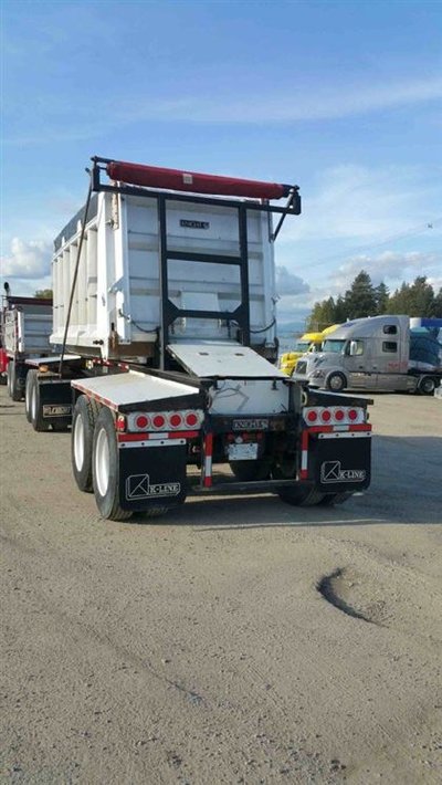 2000 Knight 4AXLE TRANSFER TRAILER